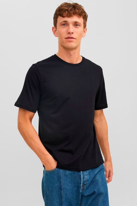 Jack & Jones Under Tee Crew Neck 3 Pack Black