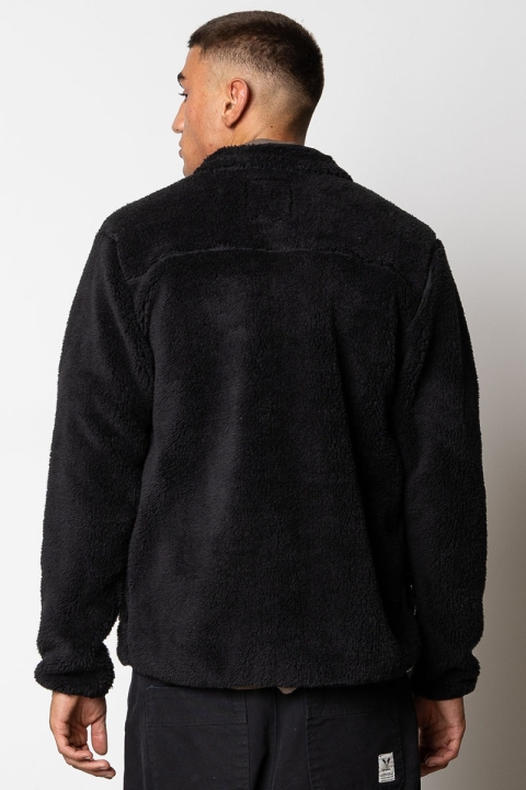 Fat Moose Wood Fleece Jacket Black