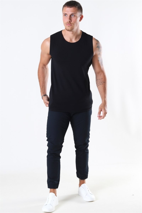 Muscle Fit Tank Top 2-Pack Black