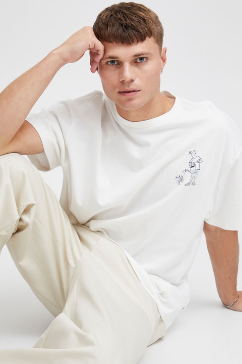 Solid Imre Tee Off White