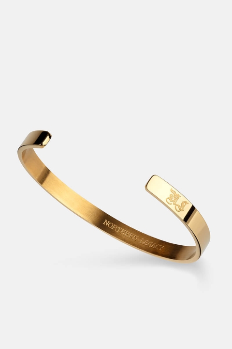 Northern Legacy SignatKloke Bangle Gold