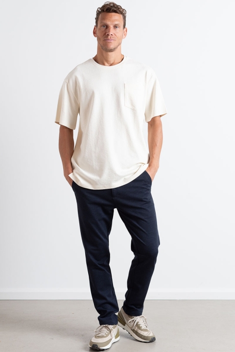 Clean Cut Copenhagen Calton Structured Tee Ecru