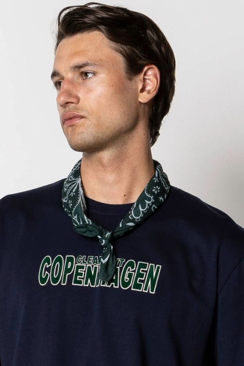 Clean Cut Copenhagen Merz bandana Deep Green