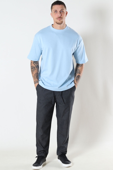 Selected Relax Oscar SS Tee Cashmere Blue