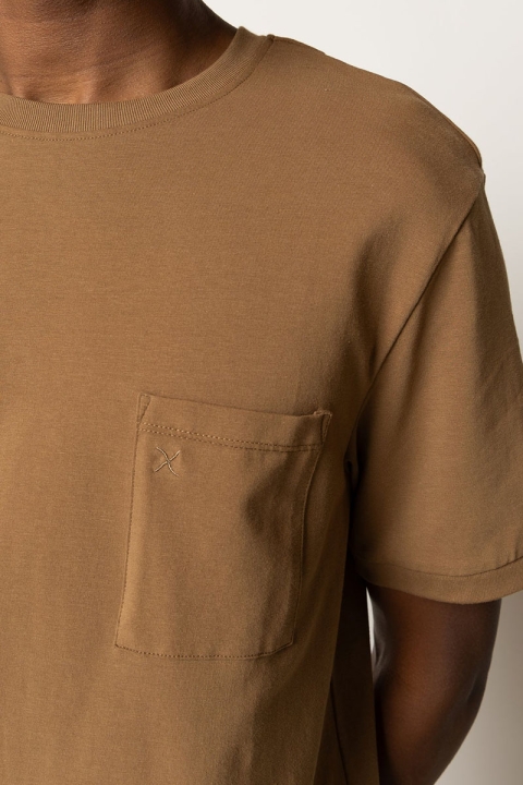 Clean Cut Copenhagen Clean Formal T-shirt Brown