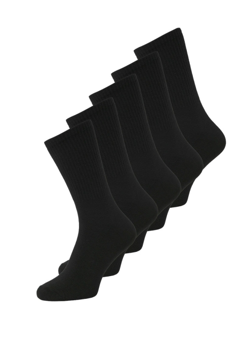 Jack & Jones Basic Tennis Sock 5- Pack Black