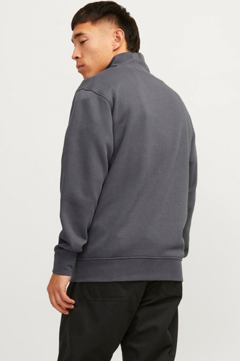 Jack & Jones Vesterbro Sweat Half Zip Iron Gate