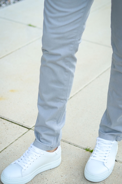 Jack & Jones Marco Bowie Chinos Ultimate Grey