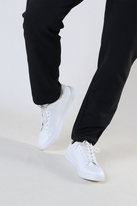 Jack & Jones Trent PU Sneaker Bright White