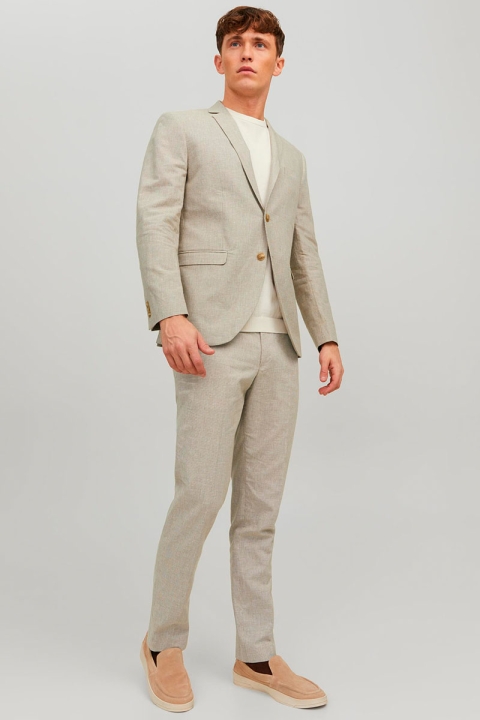 Jack & Jones Riviera Linen Blazer Petrified Oak