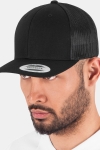 Flexfit Retro Trucker Cap Black