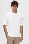 Selected Relax Oscar SS Tee Bright White