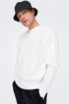 ONLY & SONS Fred Oversize LS Tee Bright White