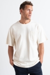 Clean Cut Copenhagen Calton Structured Tee Ecru