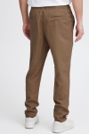 Solid TAIZ LINEN PANTS Shitake