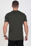 Solid Rock Basic Tee Ivy Green Melange