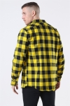 URBAN CLASSICS Checked Flanell Overhemd Black/Honey