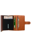 Secrid Emboos Premium Miniwallet Cognac