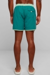 Urban Classics Retro Swimshorts Vintagre Green