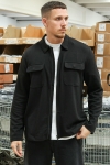 ONLY & SONS Kodyl Zip Overshirt Black