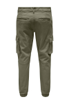 ONLY & SONS Cam Stage Cargo Cuff Pants Deep Lichen Green