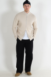 ONLY & SONS Phil Structure Cardigan Zip Knit Silver Lining