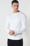 Jack & Jones Linen Knit Crew Neck Cloud Dancer