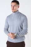 JEFF MALCOLM ROLL NECK KNIT Light Grey