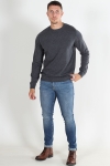 Jack & Jones Carter Knit Crew Neck Dark Grey Melange