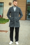 ONLY & SONS JAYLON WOOL COAT OTW Dark Grey Melange