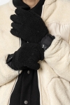 Fat Moose Pile gloves Black