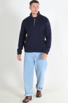 Jack & Jones Milano Stitch Knit Half Zip Night Sky