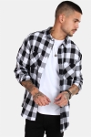 URBAN CLASSICS Checked Flanell Overhemd Black/White