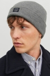 Jack & Jones Dna Beanie  Grey Melange