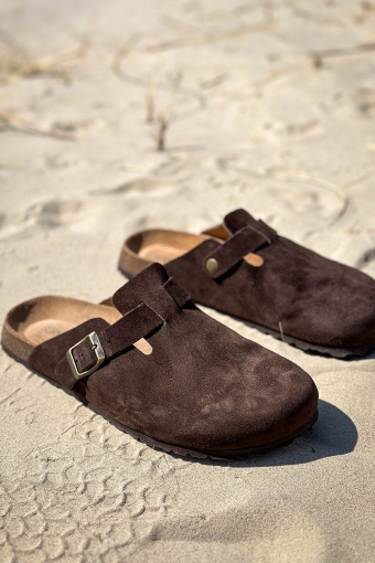 Berna Suede Leather Mocca