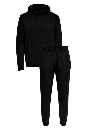 CERES PANT & HOODIE SET Black