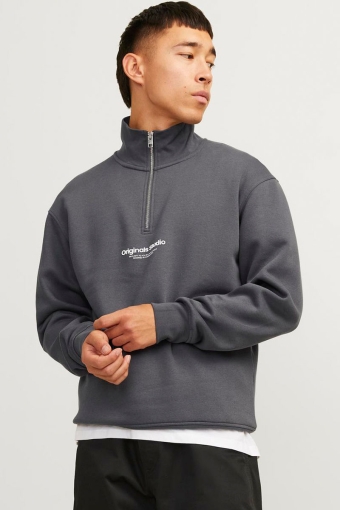 Vesterbro Sweat Half Zip Iron Gate