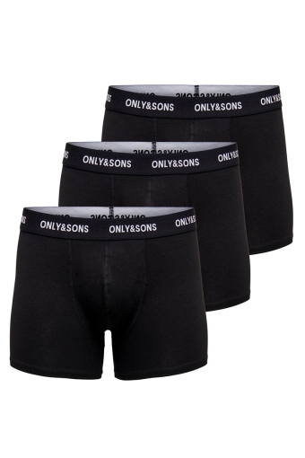 ONSFITZ SOLID BLACK TRUNK 3PACK3854 NOOS Black