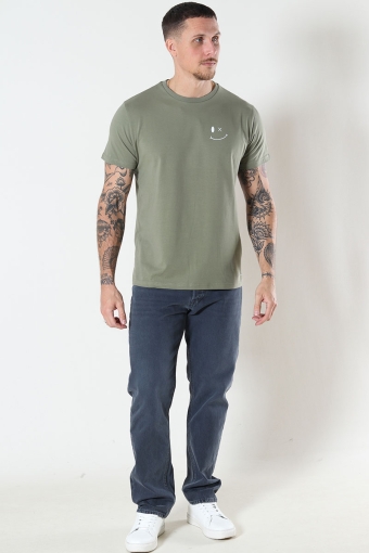 Patrick Organic Tee Dusty Green