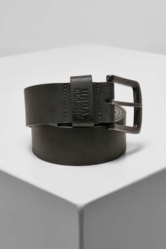 Leather Imitation Riem Black