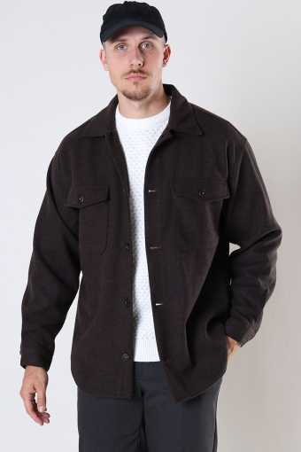 JOROLLIE OVERSHIRT LS NOOS Seal Brown