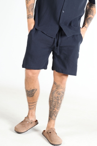 Tel Regular Pas Shorts Dark Navy