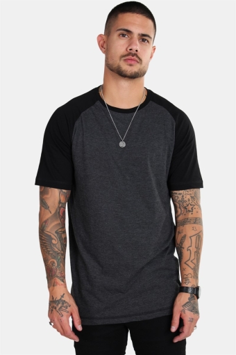 Raglan Tee Antracit/Black