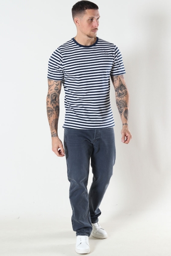 T-shirt Striped Navy/White