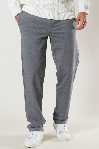 Mark Pants Regular Medium Grey Melange