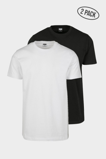 Basic Tee 2-Pack Black/White