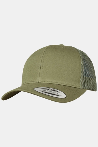 Retro Trucker Olive