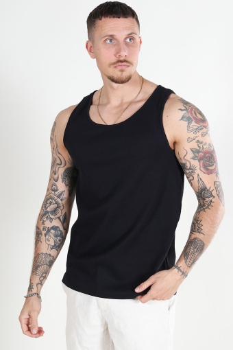 Les Classique Rib Tank Top Black