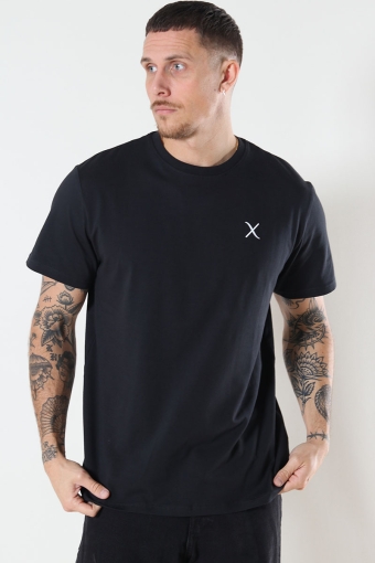 Cross Logo Organic Tee Black