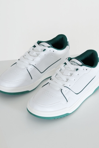 London PU Sneaker White Green